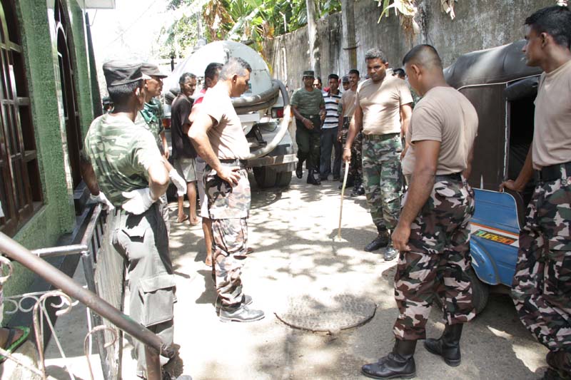 ඩෙංගු උවදුර මුළුමනින්ම තුරන් කිරීම සදහා ගුවන් හමුදාවේ දායකත්වය