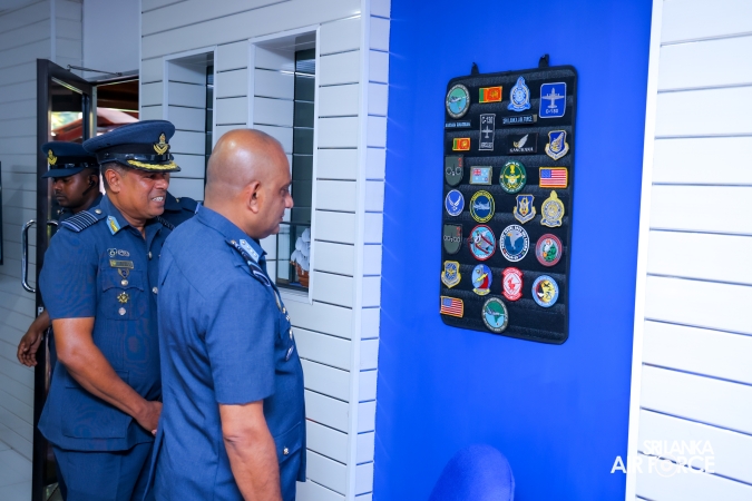COMMANDER’S INSPECTION AT SLAF TRADE TRAINING SCHOOL EKALA