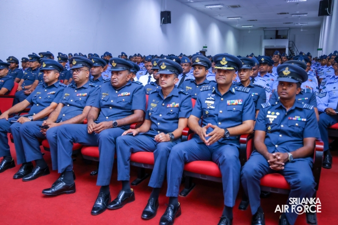 COMMANDER’S INSPECTION AT SLAF TRADE TRAINING SCHOOL EKALA