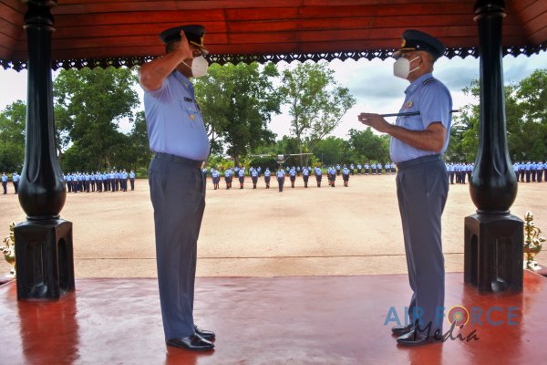 CHANGE OF COMMAND AT SLAF TRADE TRAINING SCHOOL, EKALA