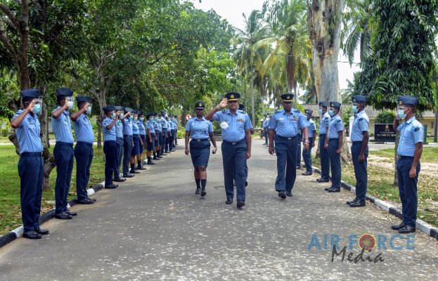 CHANGE OF COMMAND AT SLAF TRADE TRAINING SCHOOL, EKALA