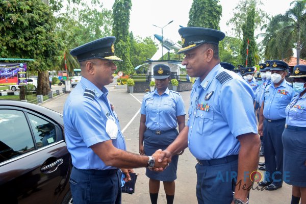 CHANGE OF COMMAND AT SLAF TRADE TRAINING SCHOOL, EKALA