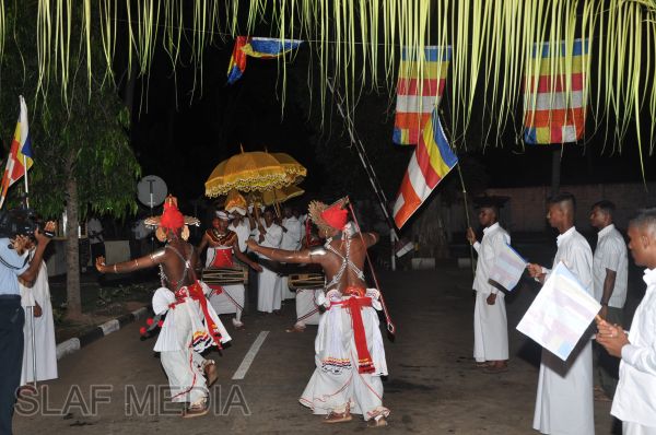 All Night Pirith Chanting and Alms Giving at Air Force Ekala