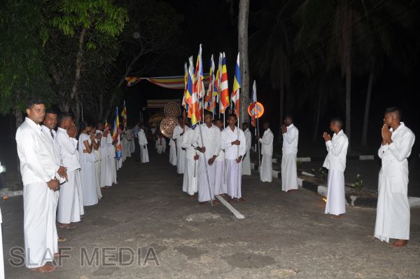All Night Pirith Chanting and Alms Giving at Air Force Ekala