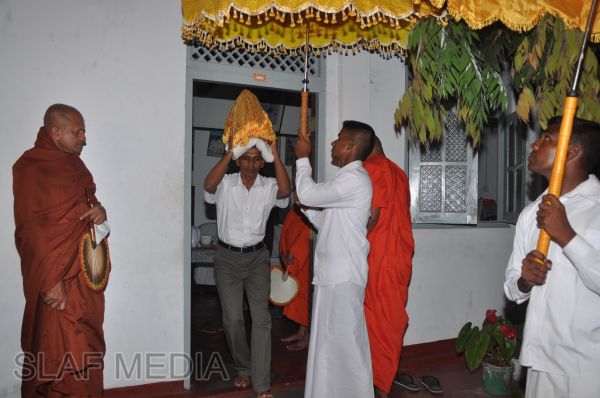 All Night Pirith Chanting and Alms Giving at Air Force Ekala