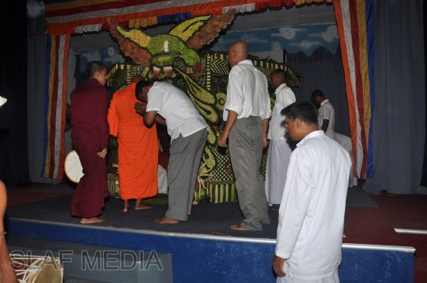 All Night Pirith Chanting and Alms Giving at Air Force Ekala