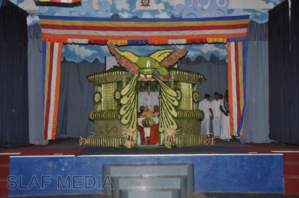 All Night Pirith Chanting and Alms Giving at Air Force Ekala