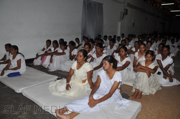 All Night Pirith Chanting and Alms Giving at Air Force Ekala
