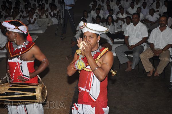 All Night Pirith Chanting and Alms Giving at Air Force Ekala
