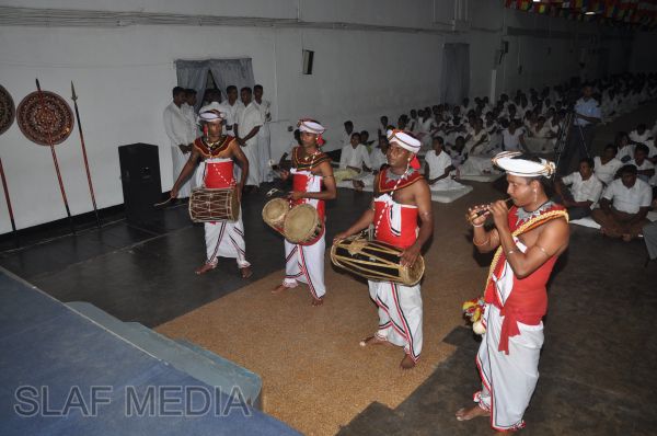 All Night Pirith Chanting and Alms Giving at Air Force Ekala