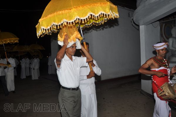All Night Pirith Chanting and Alms Giving at Air Force Ekala