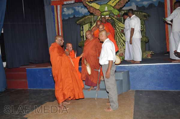 All Night Pirith Chanting and Alms Giving at Air Force Ekala