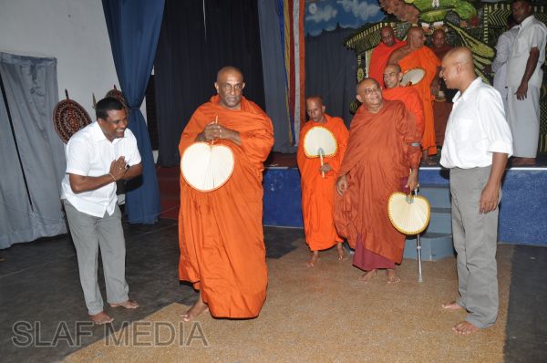 All Night Pirith Chanting and Alms Giving at Air Force Ekala