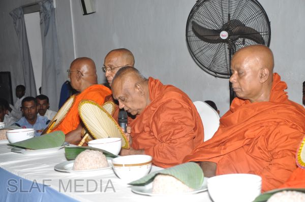 All Night Pirith Chanting and Alms Giving at Air Force Ekala