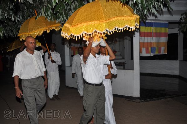 All Night Pirith Chanting and Alms Giving at Air Force Ekala