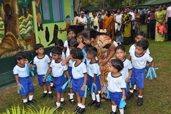 Opening of the SLAF International Pre-SchoolSLAF Station Ekala