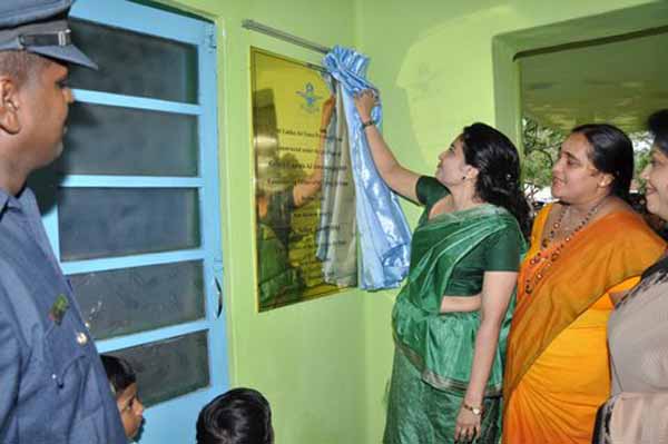 Opening of the SLAF International Pre-SchoolSLAF Station Ekala
