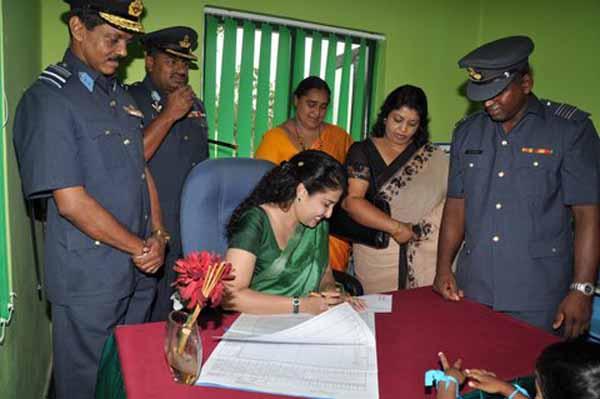 Opening of the SLAF International Pre-SchoolSLAF Station Ekala