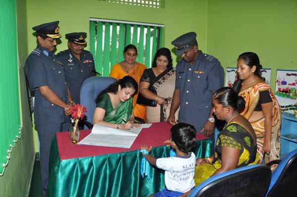 Opening of the SLAF International Pre-SchoolSLAF Station Ekala