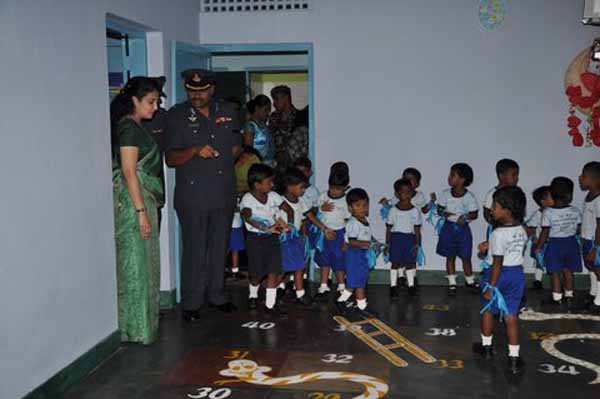 Opening of the SLAF International Pre-SchoolSLAF Station Ekala