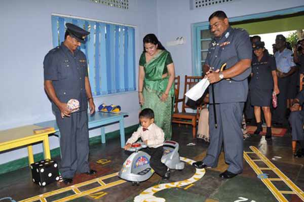 Opening of the SLAF International Pre-SchoolSLAF Station Ekala