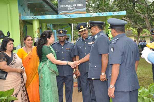 Opening of the SLAF International Pre-SchoolSLAF Station Ekala