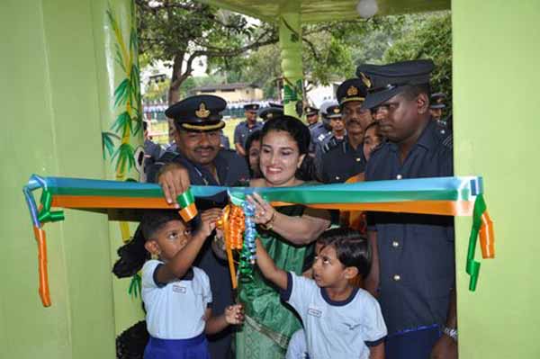Opening of the SLAF International Pre-SchoolSLAF Station Ekala