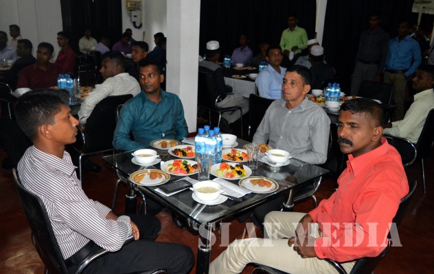 Annual 'IFTHAR'(breaking fast) programme at SLAF TTS Ekala