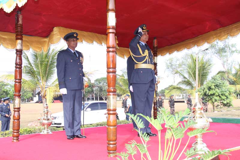ගුවන් හමුදාපතිතුමාගේ වාර්ෂික පරීක්ෂණය- ශ්රී ලංකා ගුවන් හමුදා කදවුර ඒකල