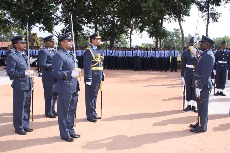 ගුවන් හමුදාපතිතුමාගේ වාර්ෂික පරීක්ෂණය- ශ්රී ලංකා ගුවන් හමුදා කදවුර ඒකල