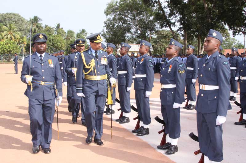 ගුවන් හමුදාපතිතුමාගේ වාර්ෂික පරීක්ෂණය- ශ්රී ලංකා ගුවන් හමුදා කදවුර ඒකල