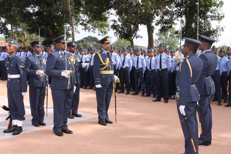 ගුවන් හමුදාපතිතුමාගේ වාර්ෂික පරීක්ෂණය- ශ්රී ලංකා ගුවන් හමුදා කදවුර ඒකල