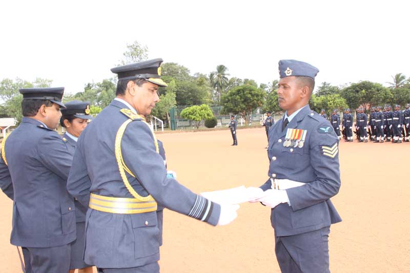 ගුවන් හමුදාපතිතුමාගේ වාර්ෂික පරීක්ෂණය- ශ්රී ලංකා ගුවන් හමුදා කදවුර ඒකල