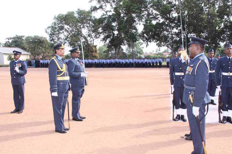 ගුවන් හමුදාපතිතුමාගේ වාර්ෂික පරීක්ෂණය- ශ්රී ලංකා ගුවන් හමුදා කදවුර ඒකල