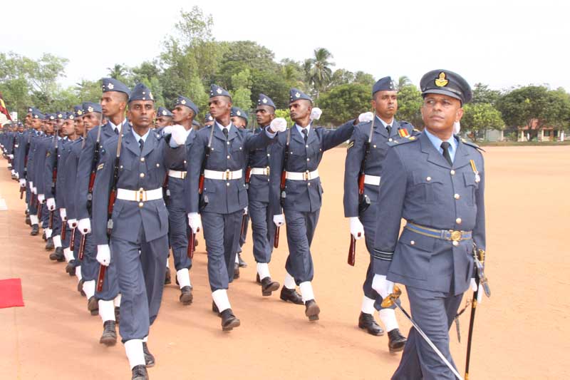 ගුවන් හමුදාපතිතුමාගේ වාර්ෂික පරීක්ෂණය- ශ්රී ලංකා ගුවන් හමුදා කදවුර ඒකල