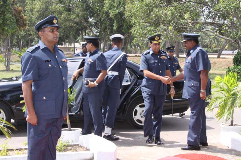 ගුවන් හමුදාපතිතුමාගේ වාර්ෂික පරීක්ෂණය- ශ්රී ලංකා ගුවන් හමුදා කදවුර ඒකල
