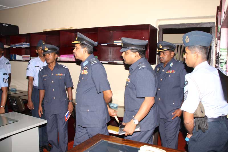 ගුවන් හමුදාපතිතුමාගේ වාර්ෂික පරීක්ෂණය- ශ්රී ලංකා ගුවන් හමුදා කදවුර ඒකල