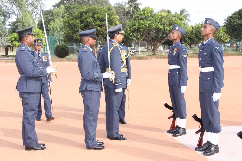 ගුවන් හමුදාපතිතුමාගේ වාර්ෂික පරීක්ෂණය- ශ්රී ලංකා ගුවන් හමුදා කදවුර ඒකල
