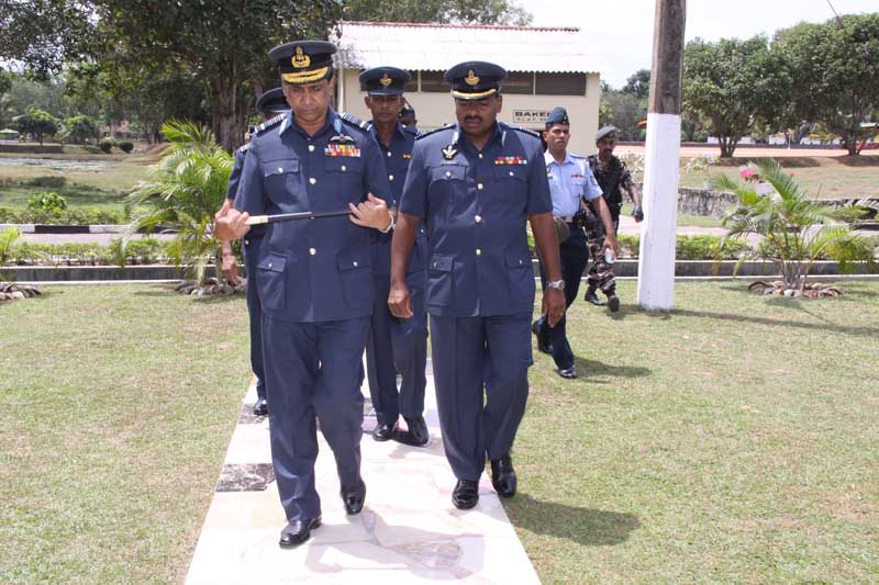 ගුවන් හමුදාපතිතුමාගේ වාර්ෂික පරීක්ෂණය- ශ්රී ලංකා ගුවන් හමුදා කදවුර ඒකල