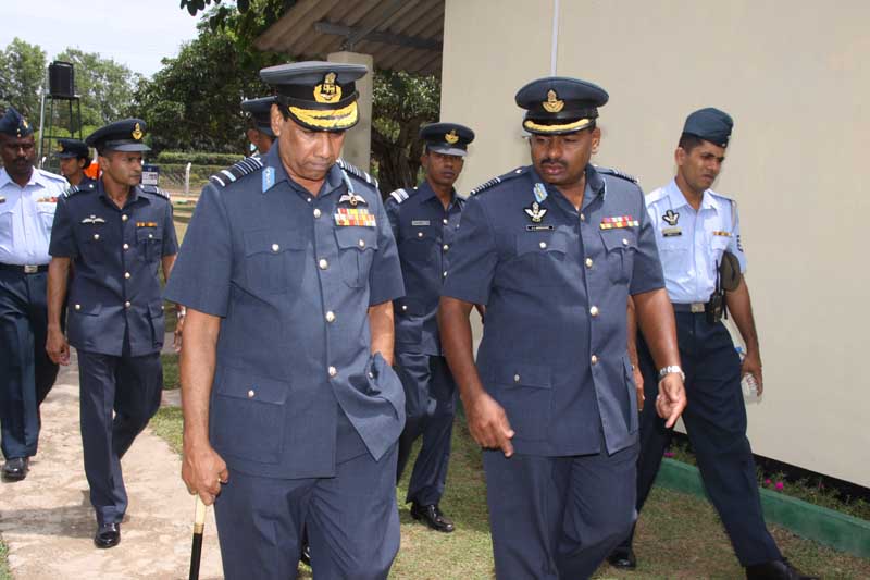 ගුවන් හමුදාපතිතුමාගේ වාර්ෂික පරීක්ෂණය- ශ්රී ලංකා ගුවන් හමුදා කදවුර ඒකල