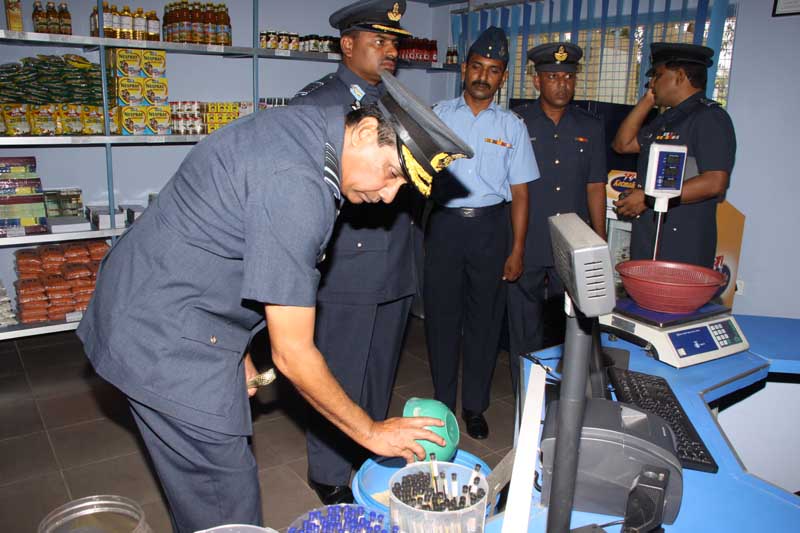 ගුවන් හමුදාපතිතුමාගේ වාර්ෂික පරීක්ෂණය- ශ්රී ලංකා ගුවන් හමුදා කදවුර ඒකල
