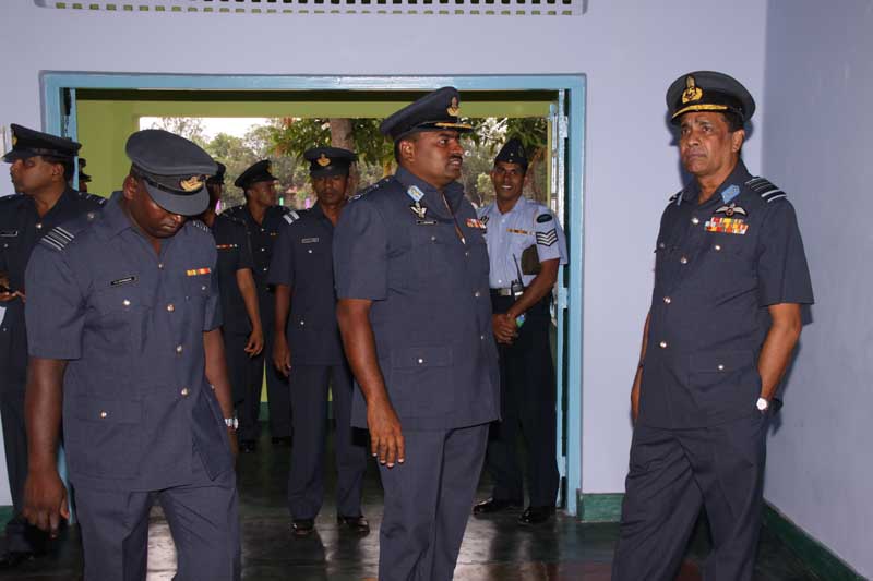 ගුවන් හමුදාපතිතුමාගේ වාර්ෂික පරීක්ෂණය- ශ්රී ලංකා ගුවන් හමුදා කදවුර ඒකල