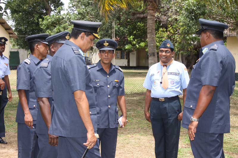 ගුවන් හමුදාපතිතුමාගේ වාර්ෂික පරීක්ෂණය- ශ්රී ලංකා ගුවන් හමුදා කදවුර ඒකල
