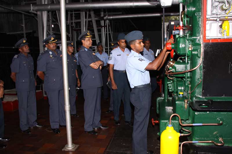 ගුවන් හමුදාපතිතුමාගේ වාර්ෂික පරීක්ෂණය- ශ්රී ලංකා ගුවන් හමුදා කදවුර ඒකල