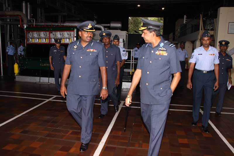 ගුවන් හමුදාපතිතුමාගේ වාර්ෂික පරීක්ෂණය- ශ්රී ලංකා ගුවන් හමුදා කදවුර ඒකල