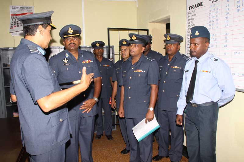 ගුවන් හමුදාපතිතුමාගේ වාර්ෂික පරීක්ෂණය- ශ්රී ලංකා ගුවන් හමුදා කදවුර ඒකල