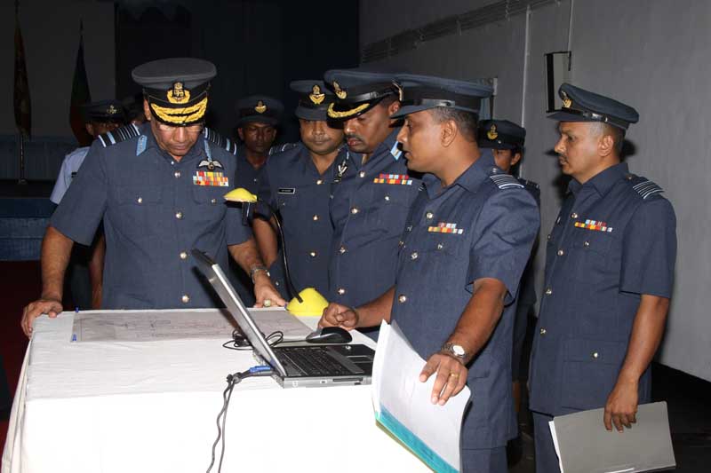 ගුවන් හමුදාපතිතුමාගේ වාර්ෂික පරීක්ෂණය- ශ්රී ලංකා ගුවන් හමුදා කදවුර ඒකල