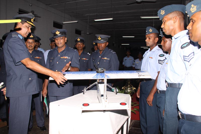 ගුවන් හමුදාපතිතුමාගේ වාර්ෂික පරීක්ෂණය- ශ්රී ලංකා ගුවන් හමුදා කදවුර ඒකල