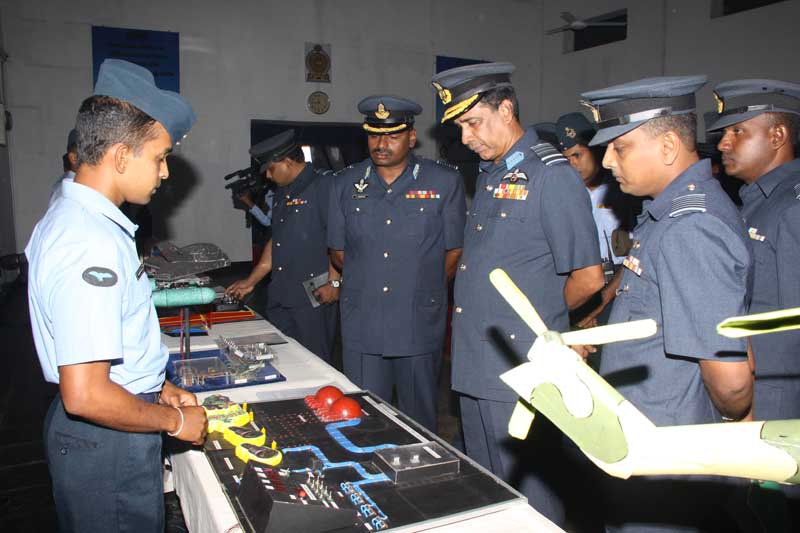 ගුවන් හමුදාපතිතුමාගේ වාර්ෂික පරීක්ෂණය- ශ්රී ලංකා ගුවන් හමුදා කදවුර ඒකල
