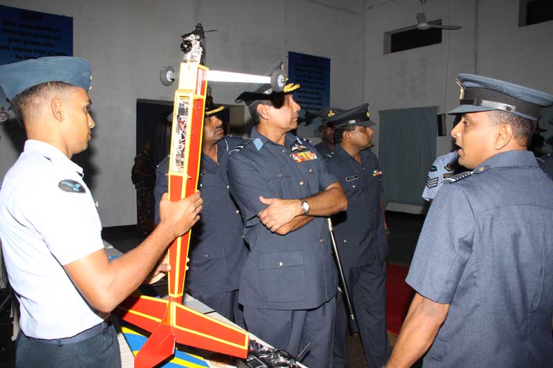 ගුවන් හමුදාපතිතුමාගේ වාර්ෂික පරීක්ෂණය- ශ්රී ලංකා ගුවන් හමුදා කදවුර ඒකල